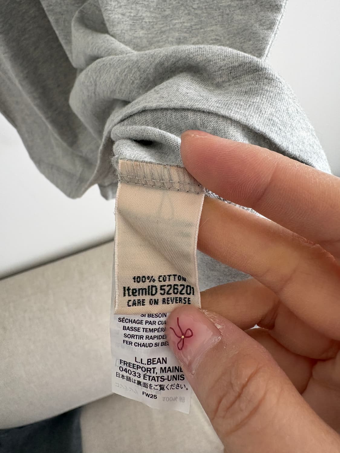 엘엘빈(L.L.Bean) 포켓 티셔츠(새상품) 상품이미지8