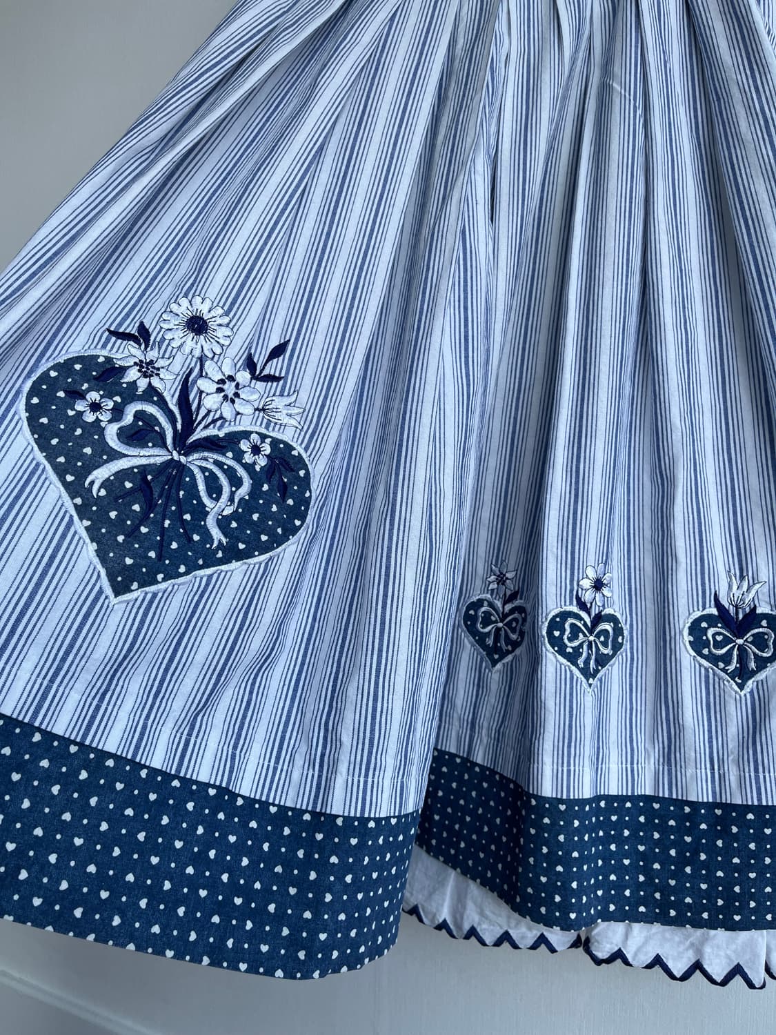 Perry Landhaus 자수 스커트  상품이미지5