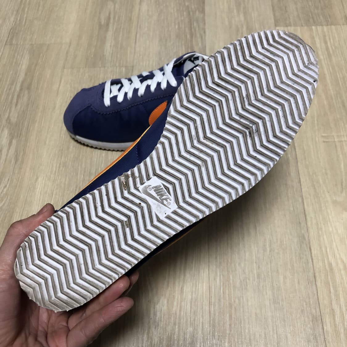 (275) 나이키 NIKE 클래식 나일론 코르테즈 퍼플 만다린 상품이미지3