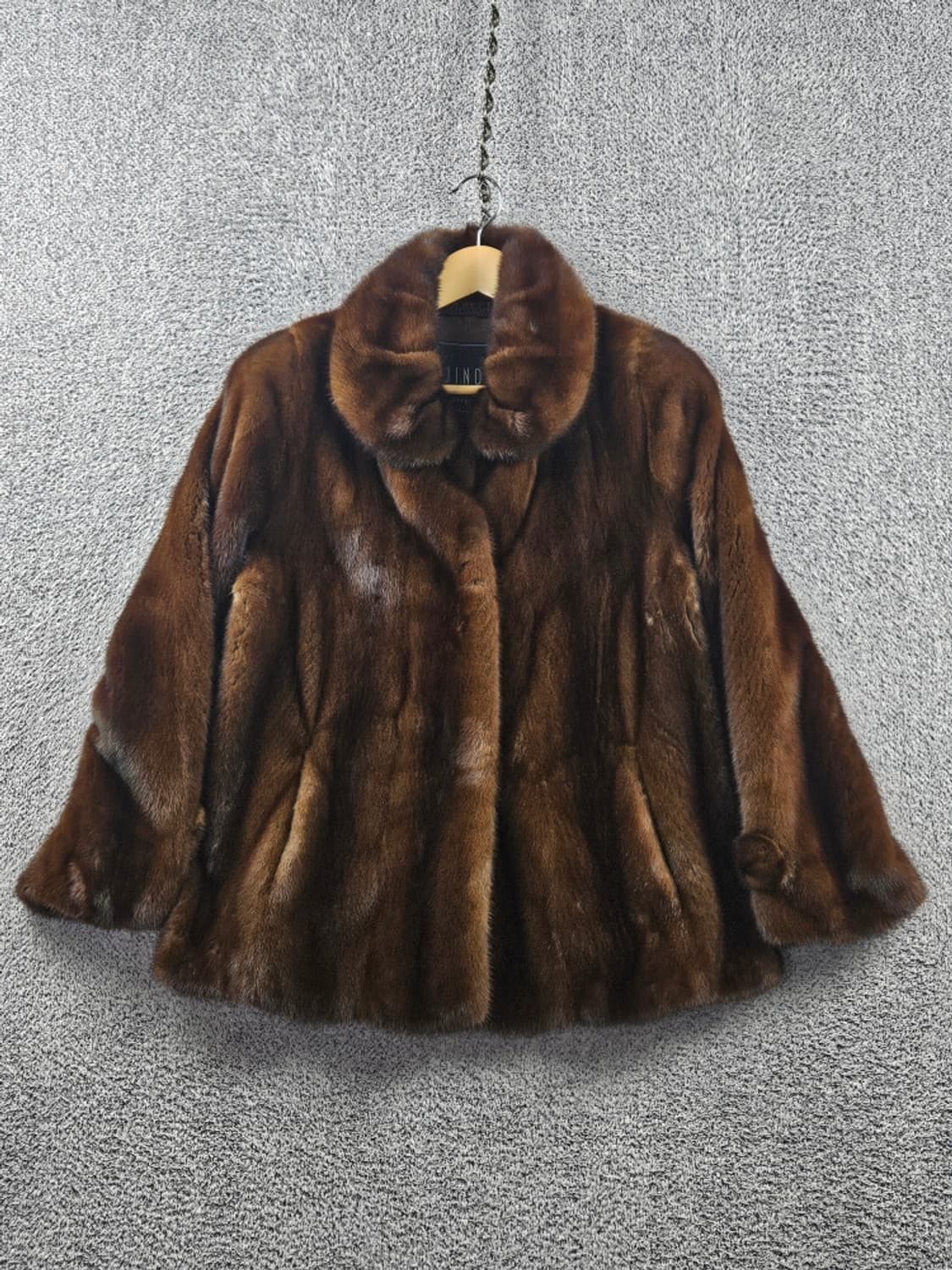 진도 모피 사가 밍크 하프 코트 자켓 ( 상세설명참조 ) / 10917 상품이미지2