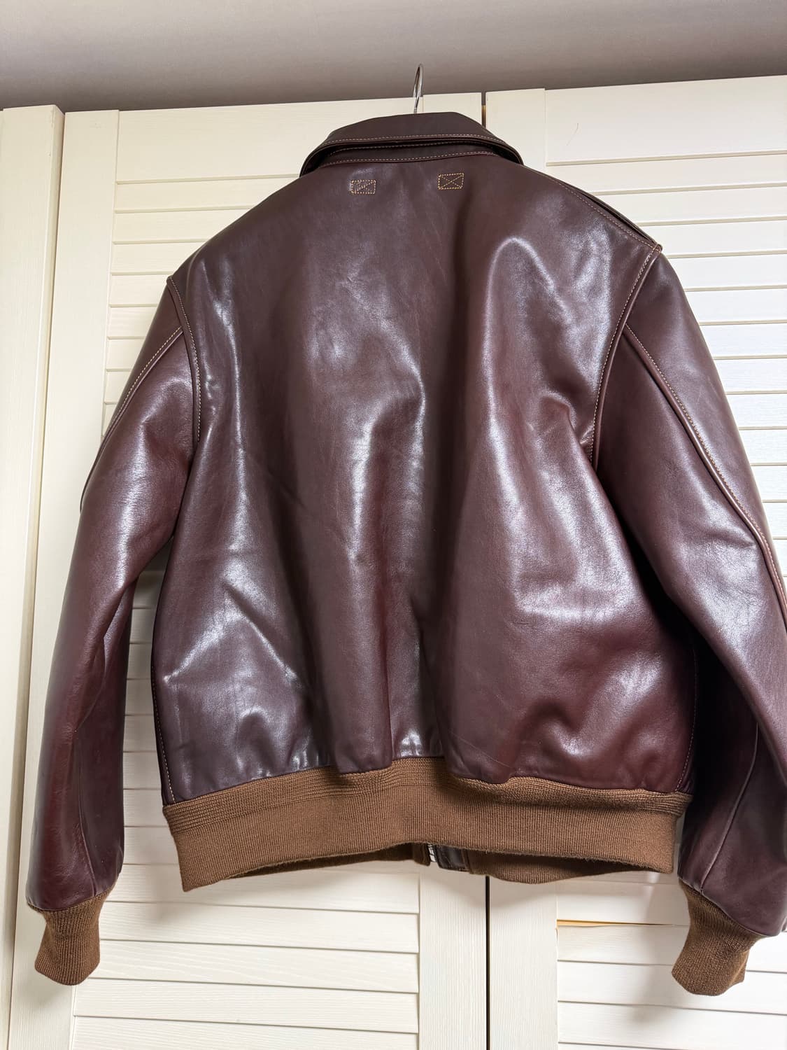 veluokldly 말가죽 a-2 자켓 xl 상품이미지2