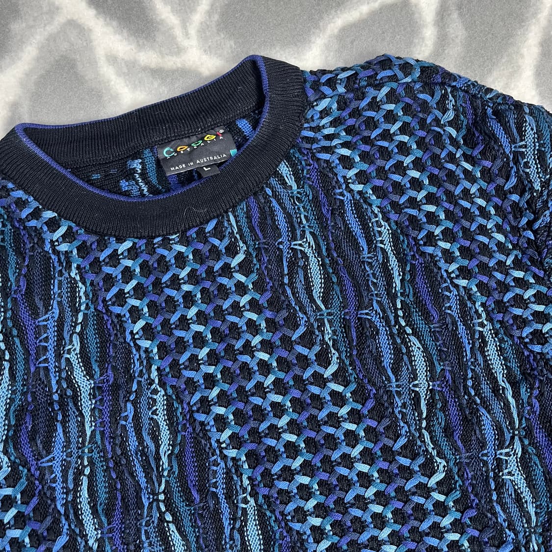 [Coogi] 쿠지 코튼 케이블니트 상품이미지2