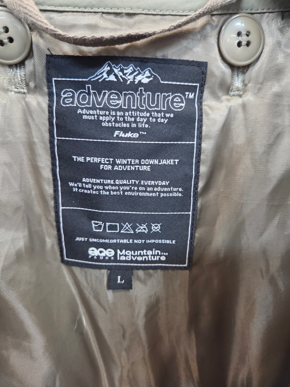 Fluke 3m 신슐레이트 내피패딩 개파카 야상자켓 L 상품이미지3