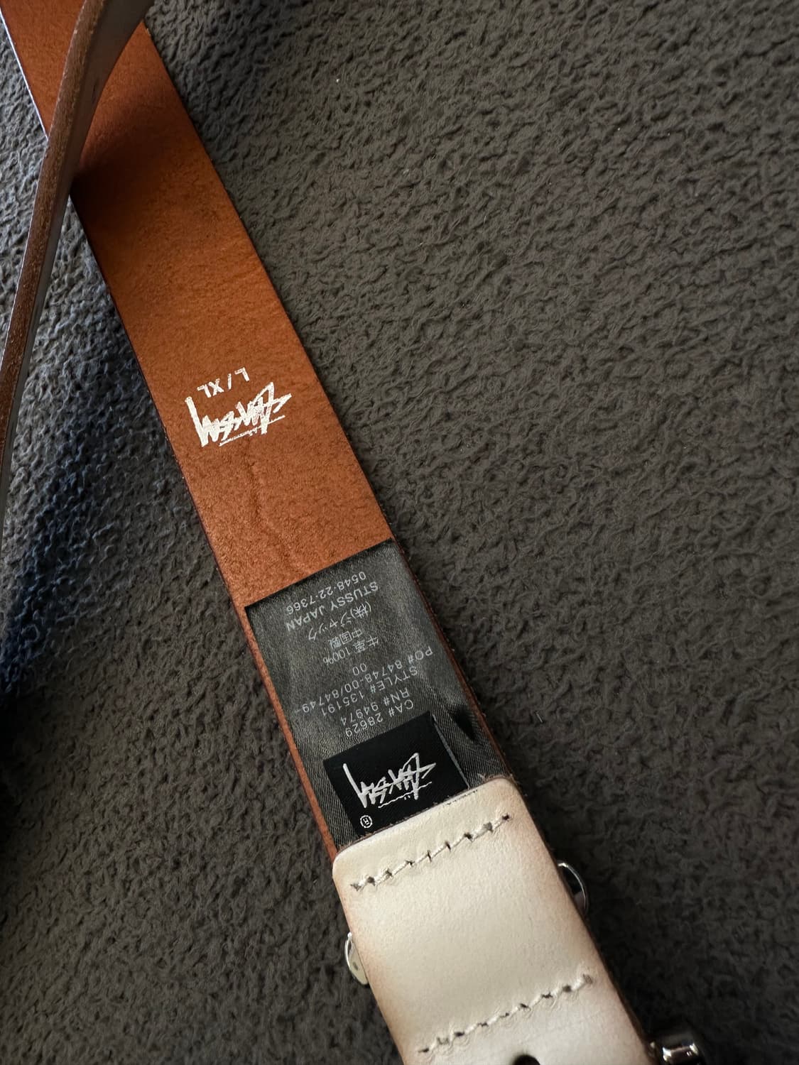 스투시 메탈 S 팁 벨트 처분  상품이미지4