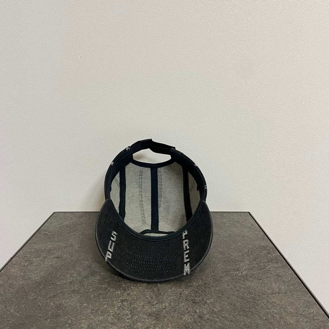 (OS) 슈프림 박스로고 캠프캡 모자 데님 블랙 상품이미지5