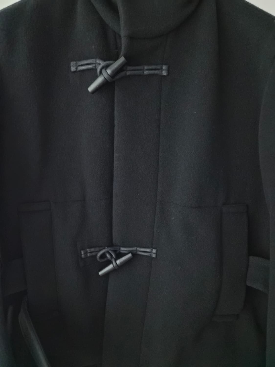 르메르 숏 더플코트 36사이즈 블랙 (새상품) 상품이미지2