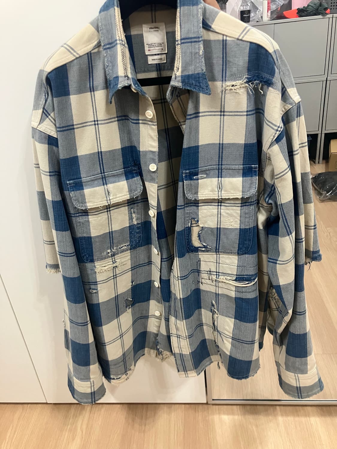 [2] 비즈빔 visvim 21ss lumber shirts crash 상품이미지5