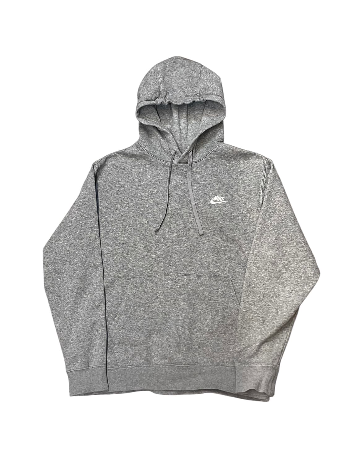 나이키 자수 로고 기모 후드티 그레이 L #csz3875  상품이미지3
