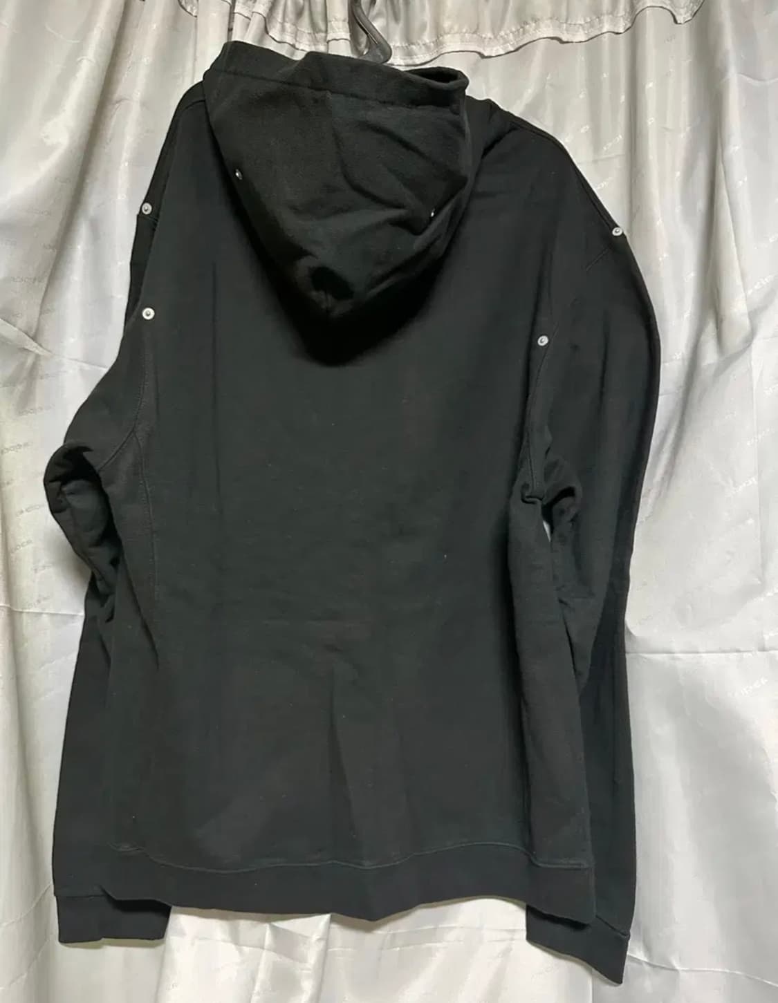 컴퓨터 포맷 스터드 후드 블랙 상품이미지2