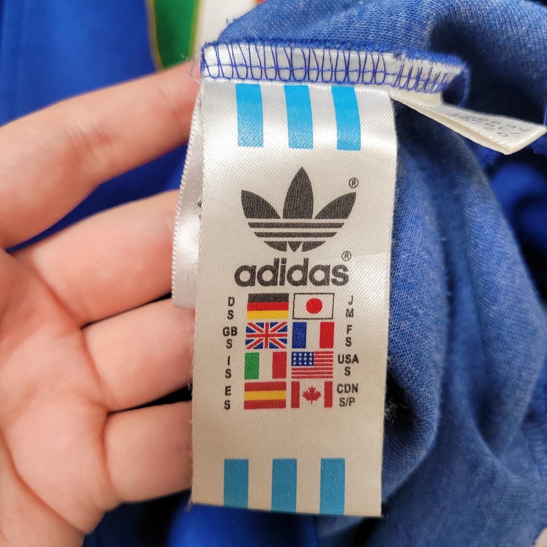 아디다스 이탈리아 월드컵 국대 져지 트랙탑 상품이미지5