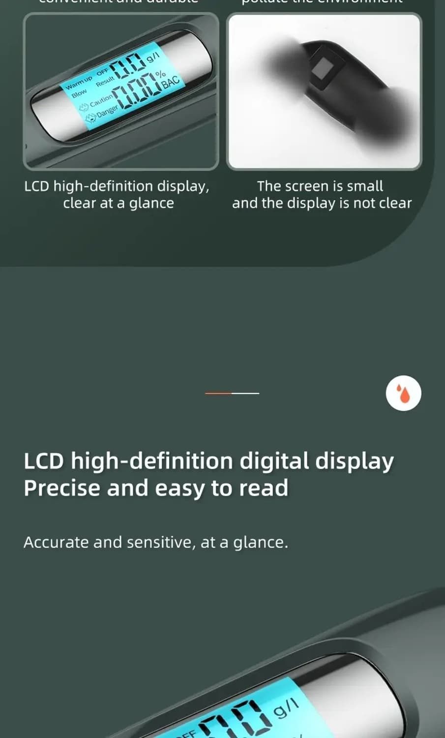 휴대용 충전식 음주측정기 상품이미지4