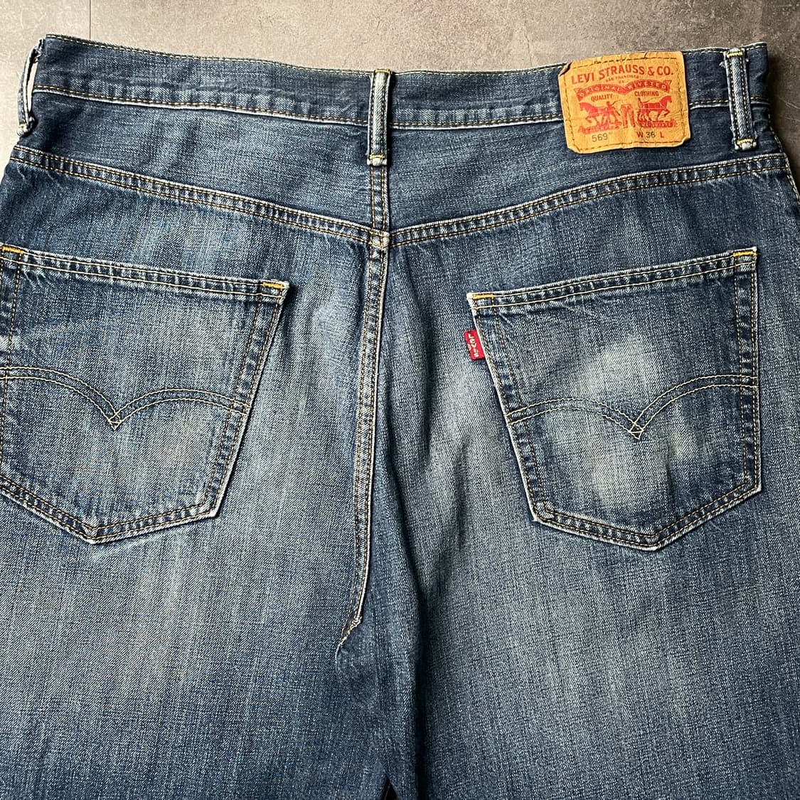 LEVI'S 리바이스569 빈티지 데님 하프팬츠 A01152 상품이미지7