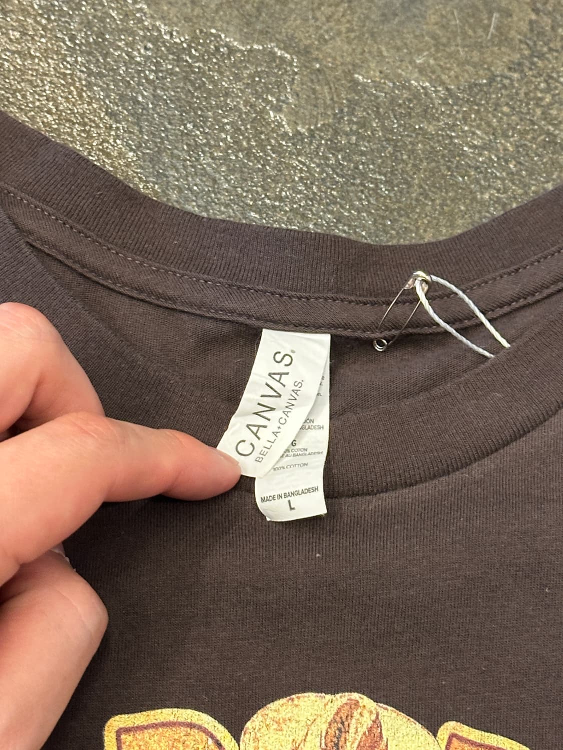 Vintage 카우보이 프린팅 티셔츠 반팔티 L 상품이미지3