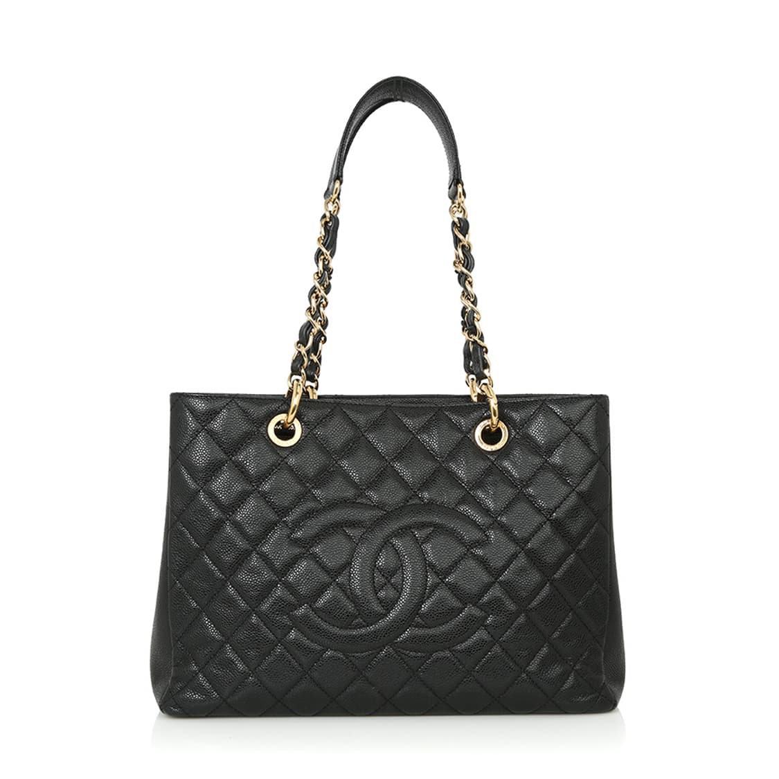 샤넬 캐비어 그랜드샤핑 체인숄더 블랙 퀼팅백 A50995 상품이미지1