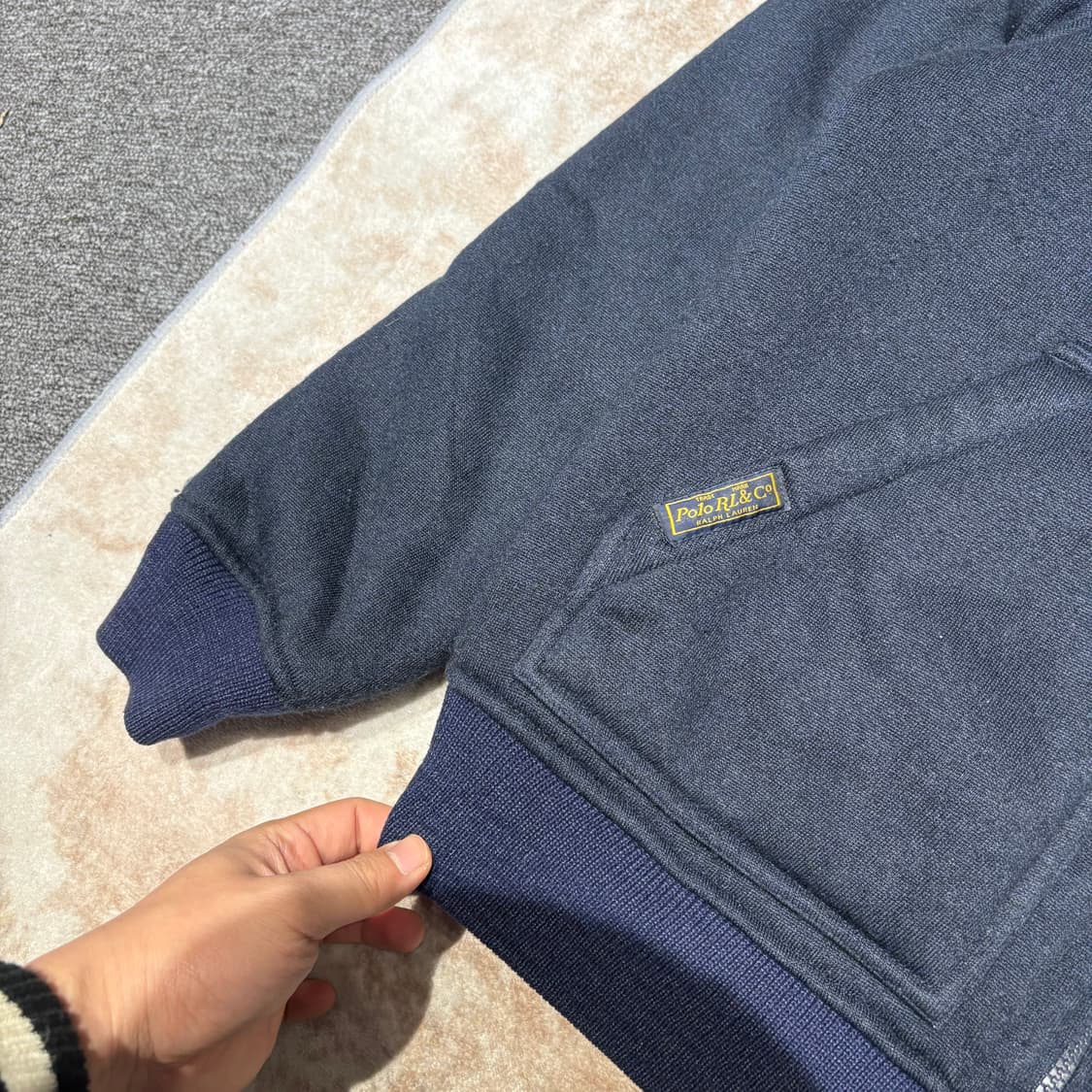 폴로 일본판 빈티지 후리스자켓 상품이미지2