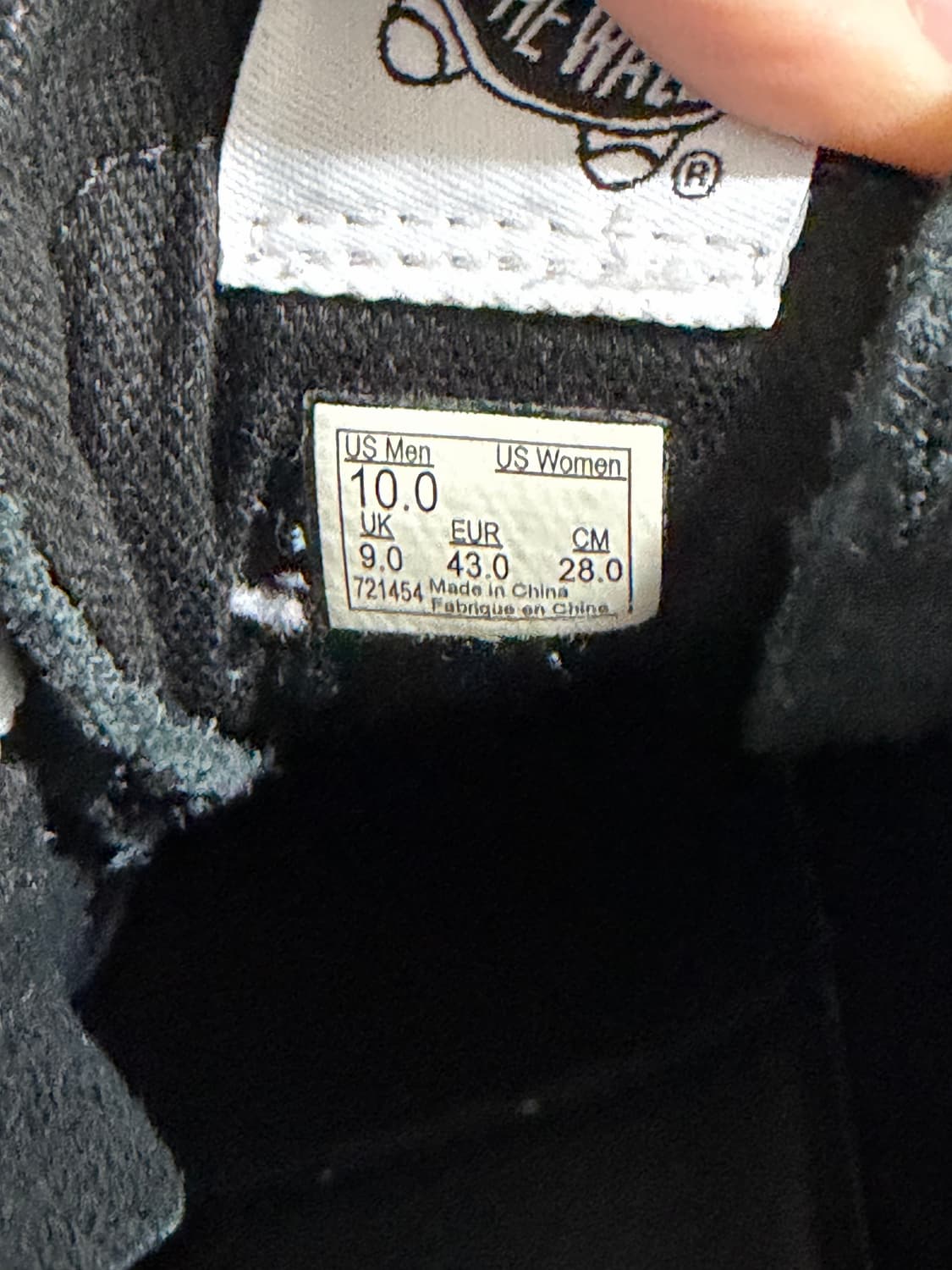 [280] 반스 하이 리이슈 캡 블랙 상품이미지8