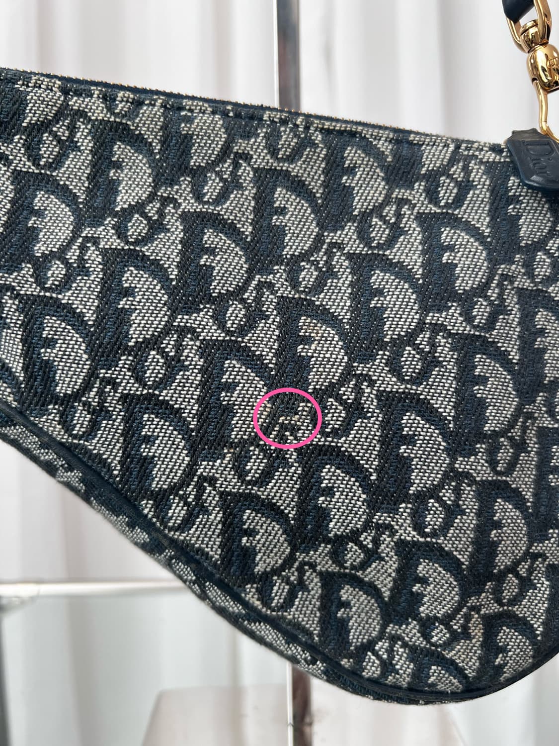 디올 오블리크 새들백 상품이미지9