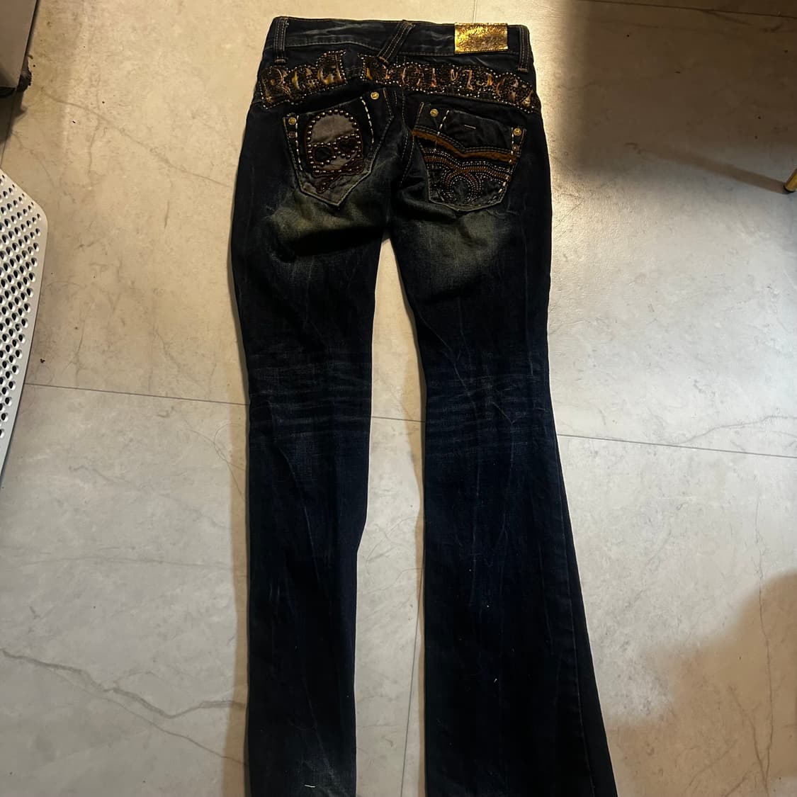 레드페퍼 빈티지 부츠컷 로우라이즈 데님진 상품이미지2