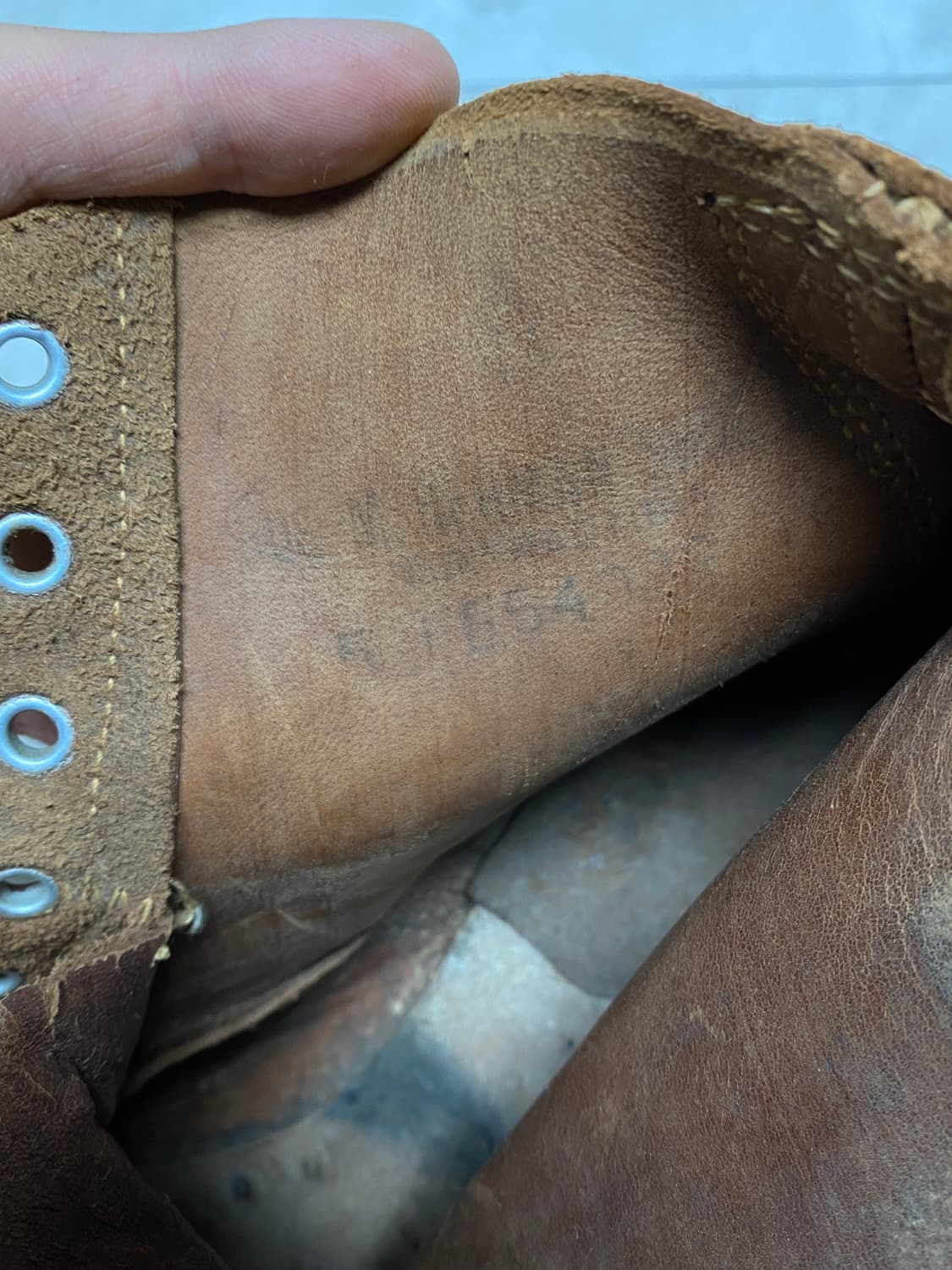 40s M43 TYPE 3 서비스 부츠 오리지널 빈티지 245-250 상품이미지7