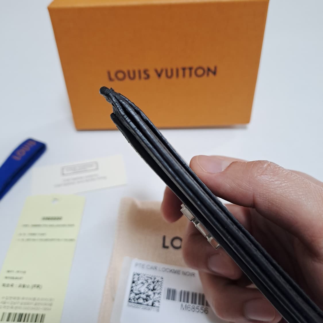 [100%/정품] 루이비통 락미 카드지갑 블랙 풀박스, 루이비통지갑 상품이미지6