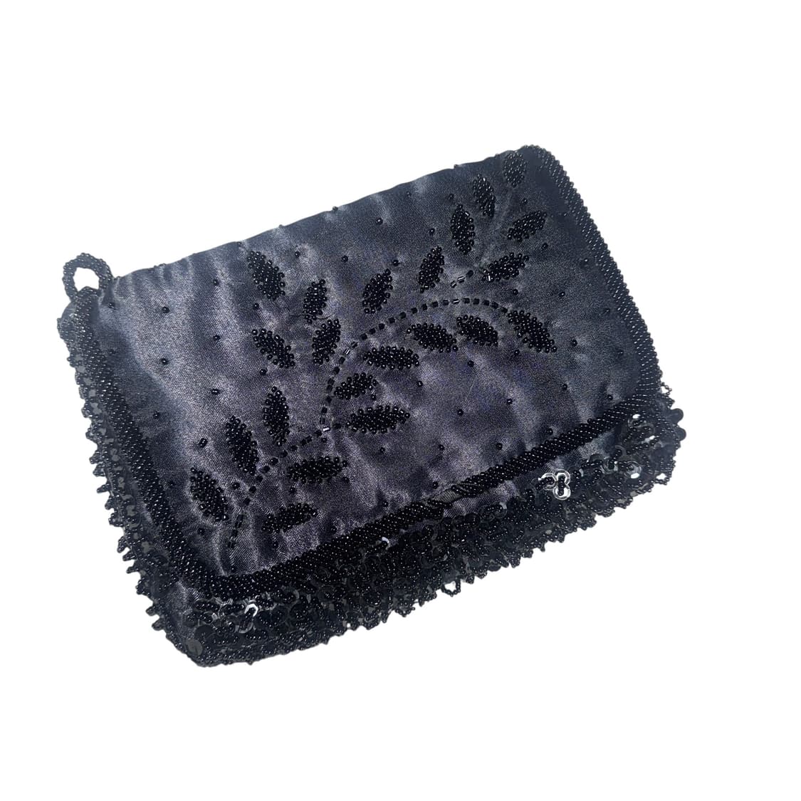 black flower embroidered mini bag 상품이미지4