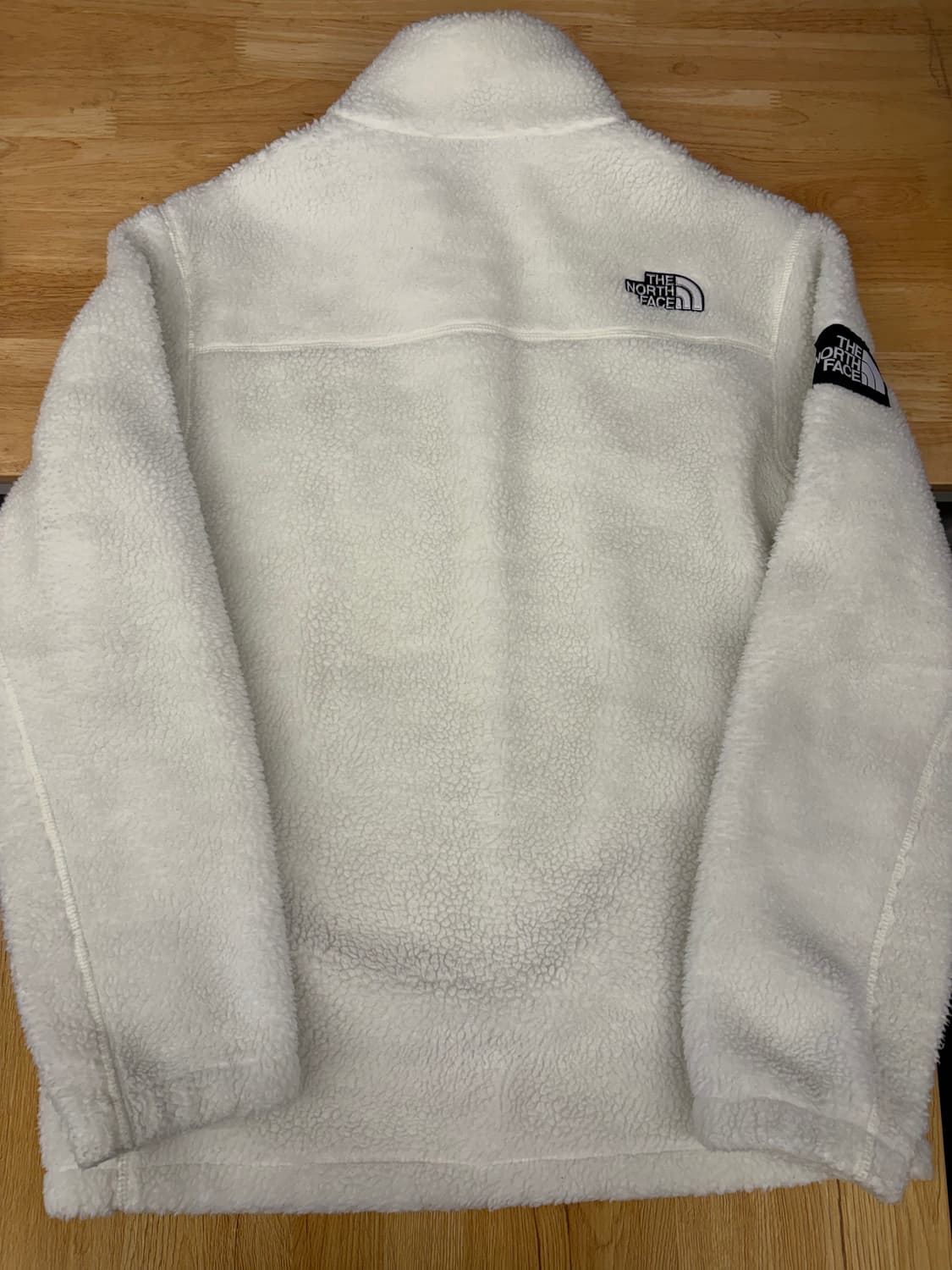 [100] 노스페이스 화이트 플리스 자켓 상품이미지4
