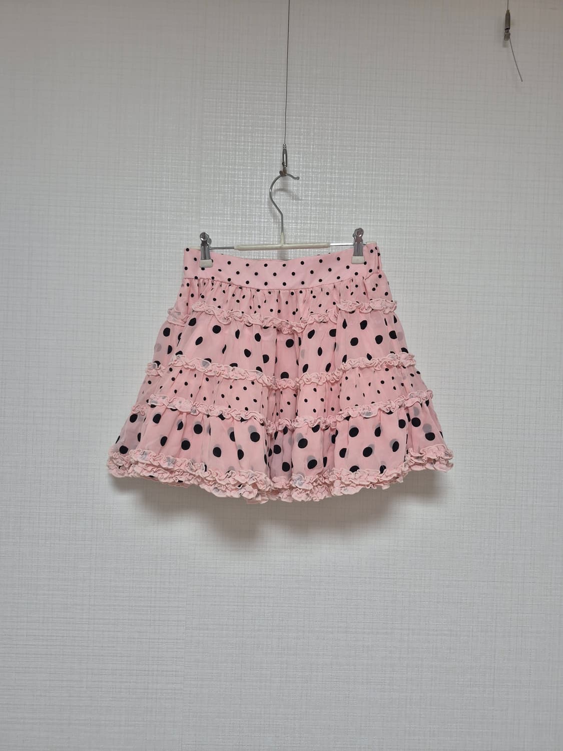 트라랄라 히메갸루 러블리 핑크도트 미니스커트 상품이미지1