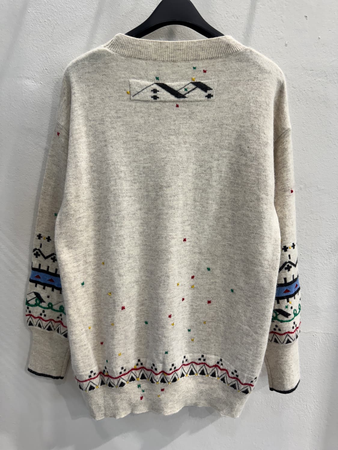 japan vintage 보카시 자수니트 상품이미지7