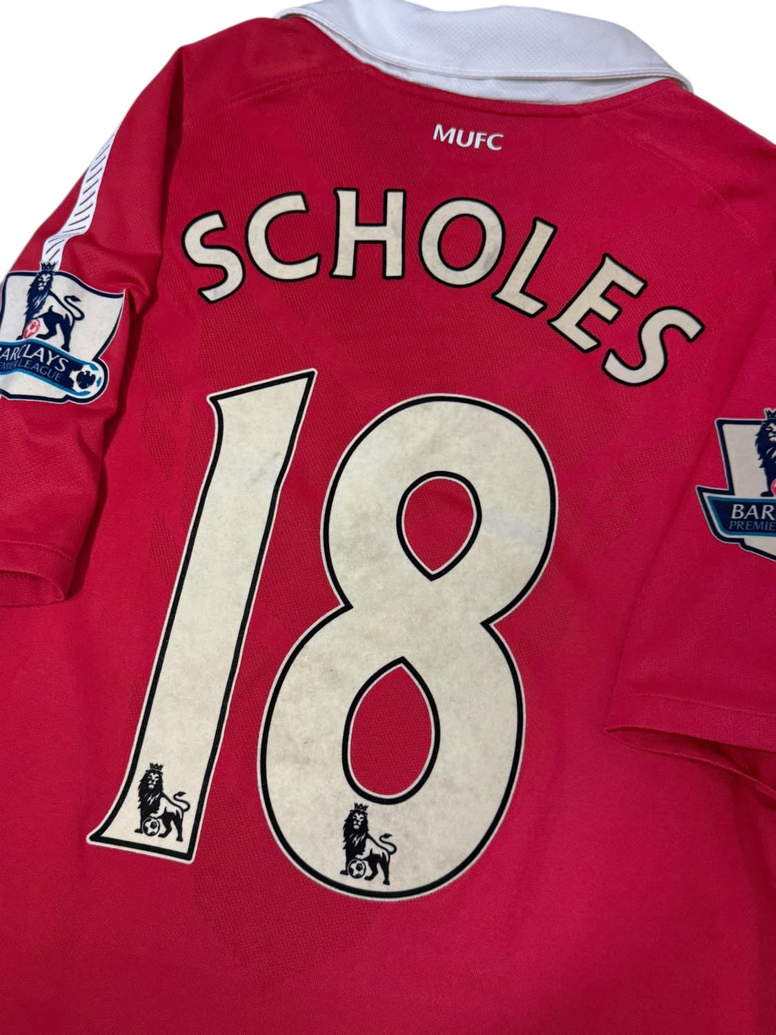 Nike 10-11 맨체스터 유나이티드 스콜스 유니폼 상품이미지4