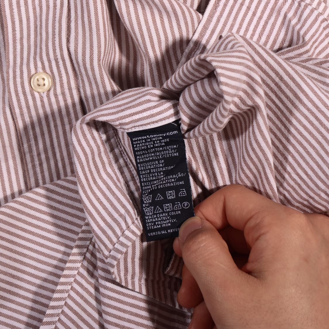 타미힐피거 옥스포드 스트라이프 셔츠 상품이미지4