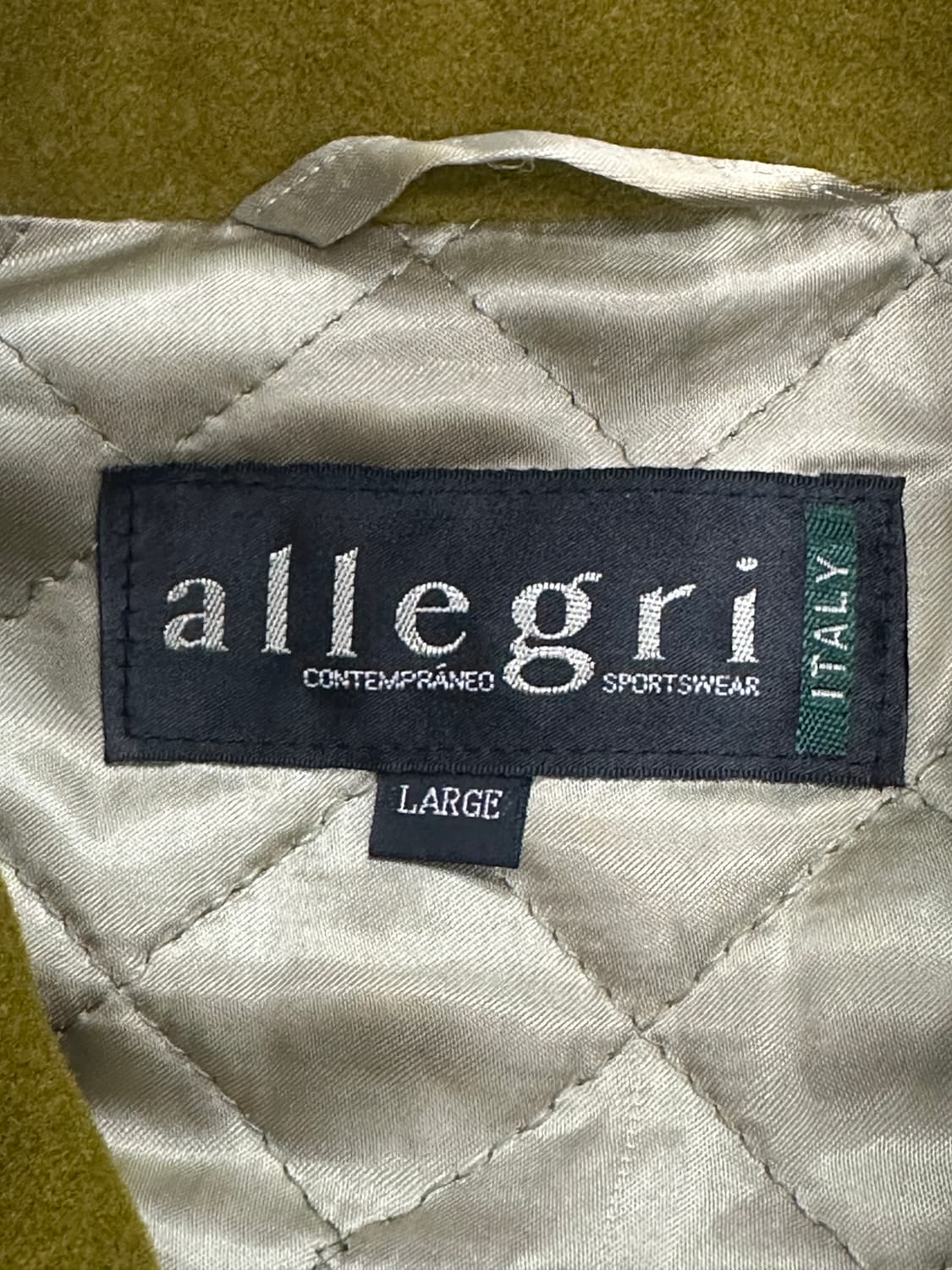 90s Allegri 울 봄버 자켓 L 상품이미지9