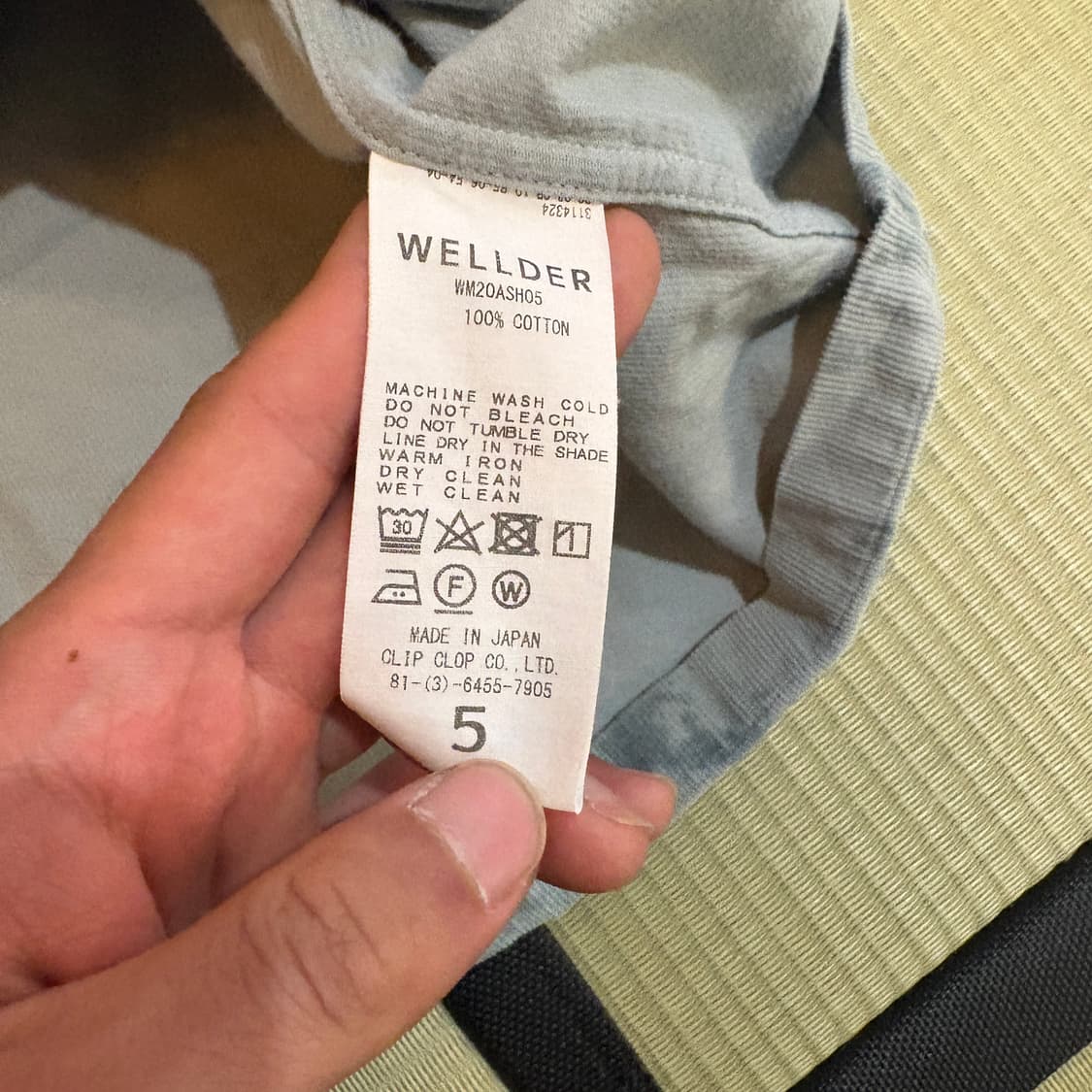 wellder 코듀로이 셔츠 상품이미지8