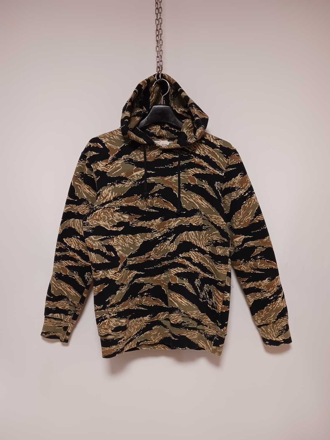 H&M 카모  기모후드티셔츠 상품이미지1