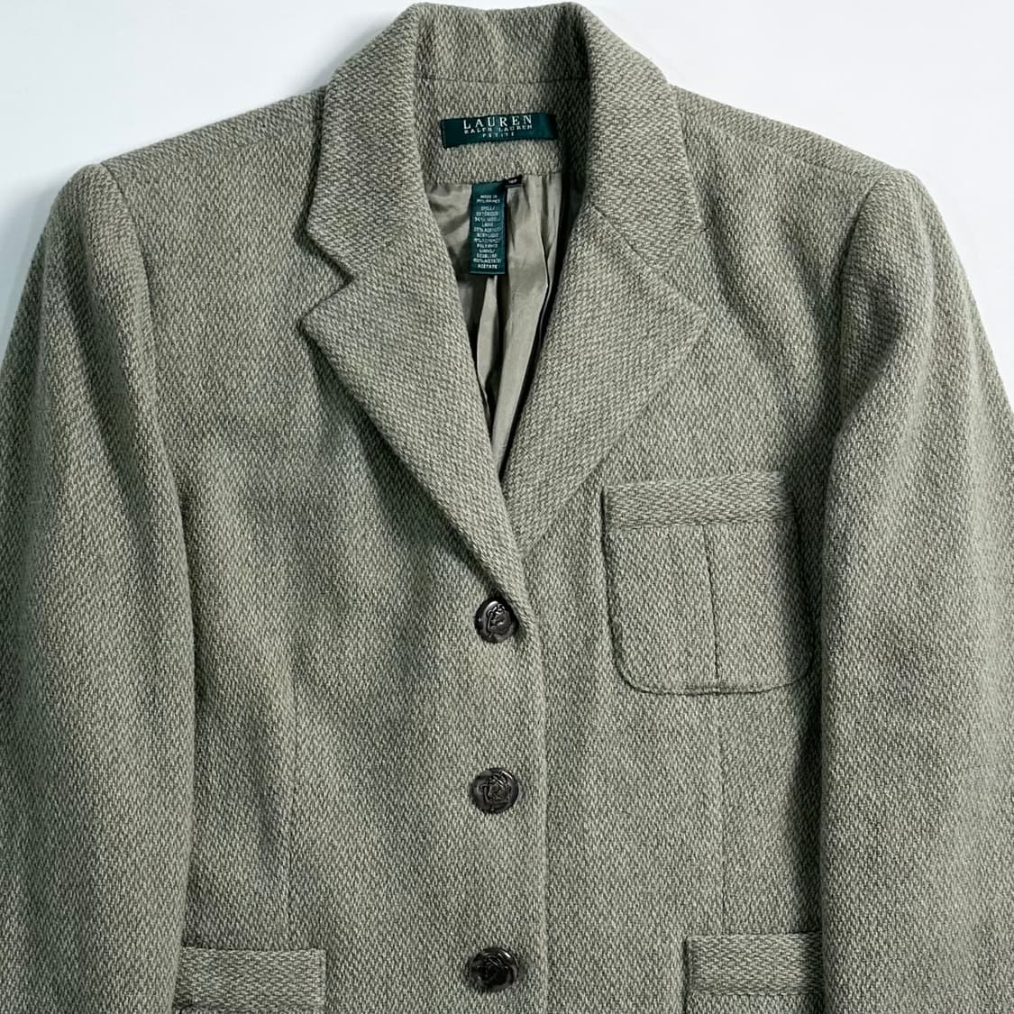 로렌 랄프로렌 트위드 블레이저 자켓  상품이미지2
