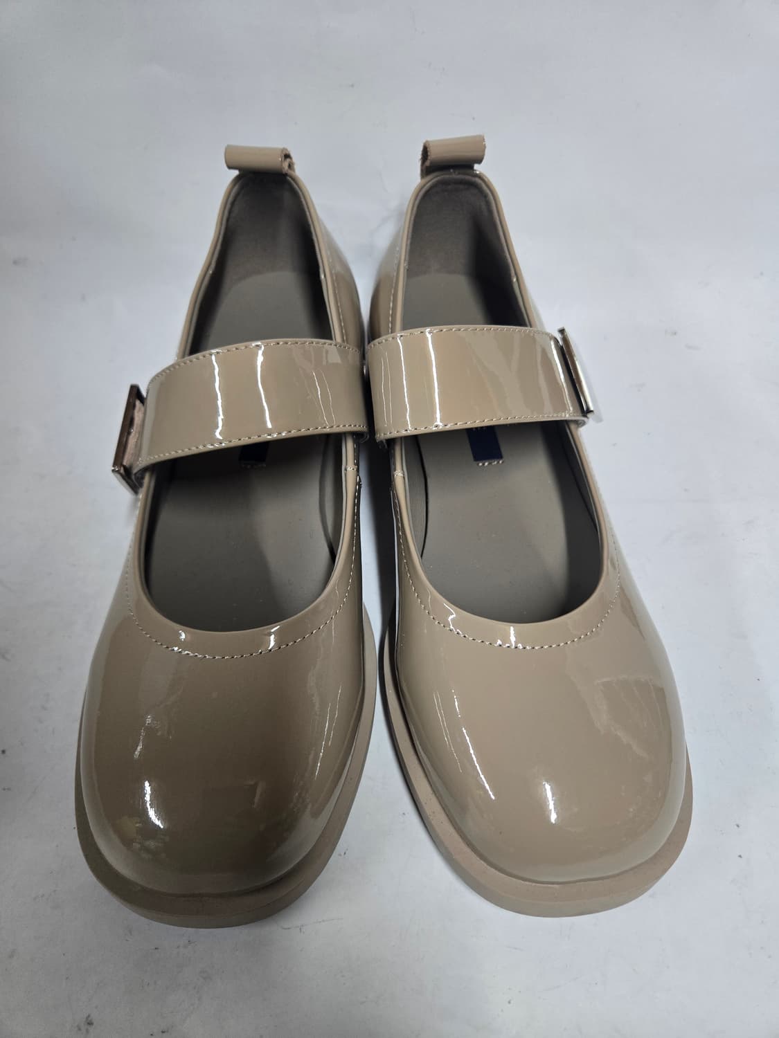 세리  메리제인 플랫폼 로퍼 베이지 펌프스235 상품이미지3