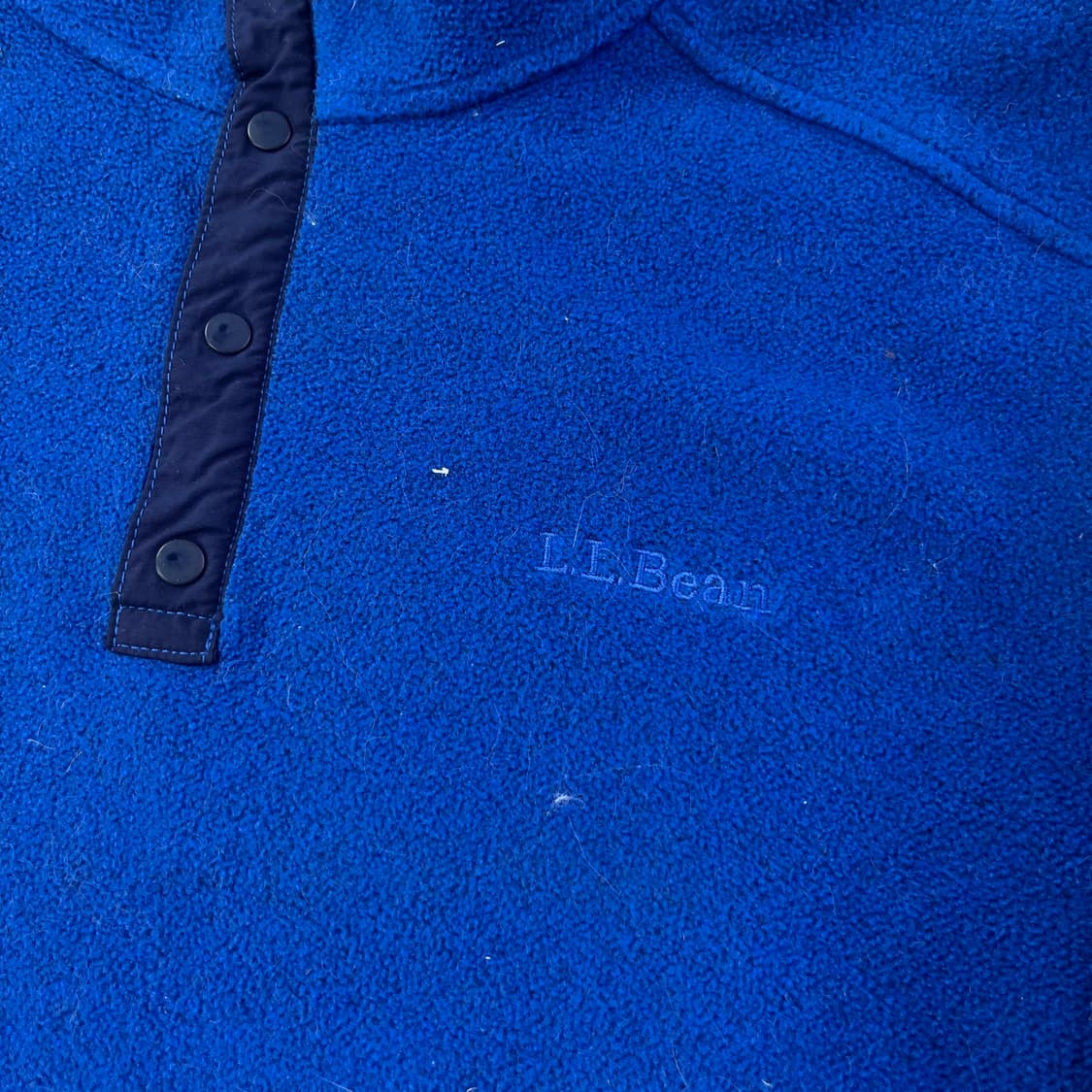 100 엘엘빈 반집업 플리스 맨투맨 상품이미지3