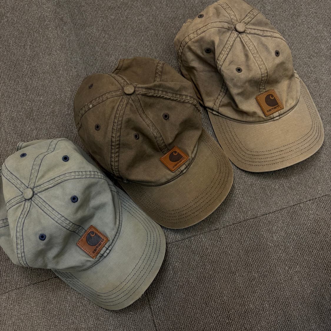 carhartt 칼하트 빈티지 볼캡 3종 상품이미지1