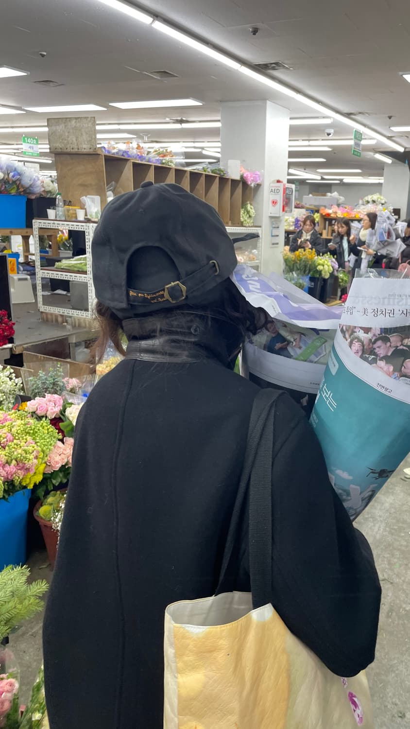 캐피탈 블랙 헌팅캡 상품이미지6