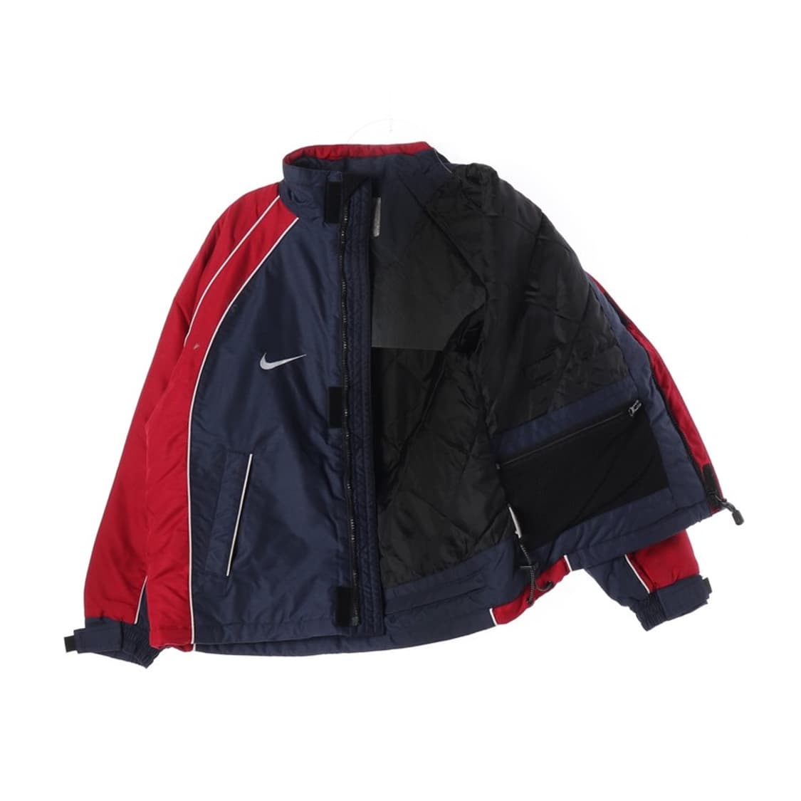 나이키 스우시 레드 네이비 올드스쿨 자켓 M 상품이미지2
