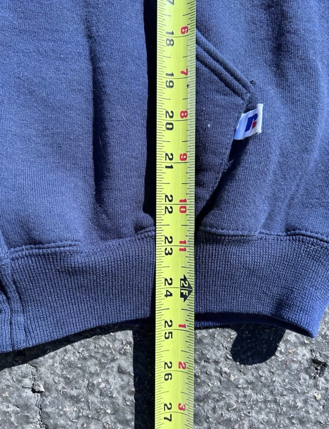 [s]러셀 후드집업 네이비 상품이미지4