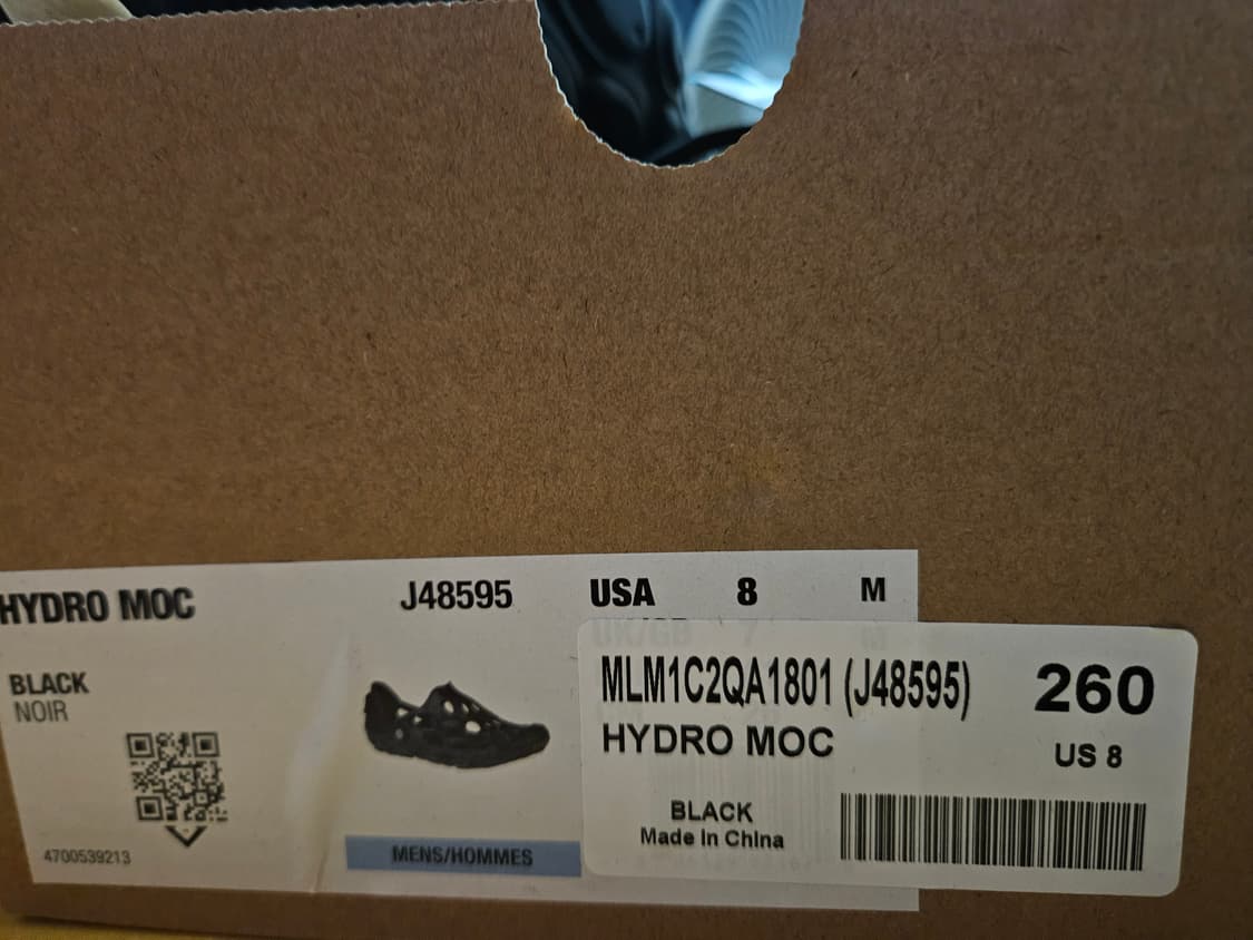 메렐 하이드로목 블랙 260 사이즈 상품이미지2