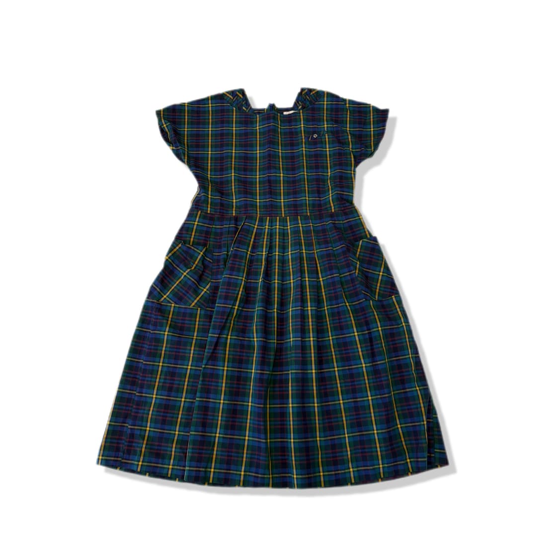 vintage checkered long dress 상품이미지1