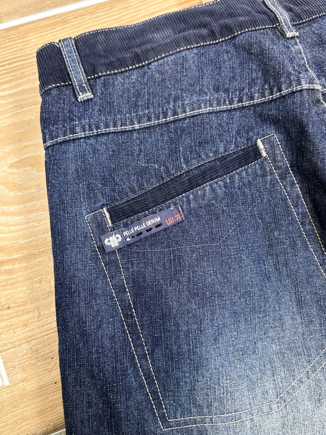 펠레펠레 코듀로이 워시드 와이드 데님 팬츠 상품이미지7