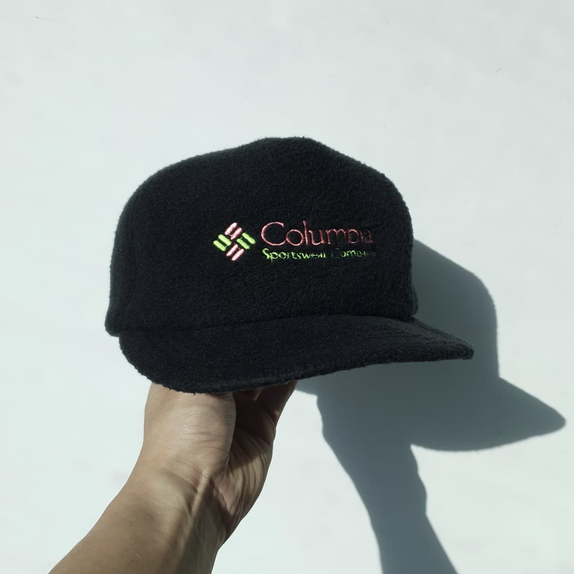 90s Columbia fleece cap 상품이미지5