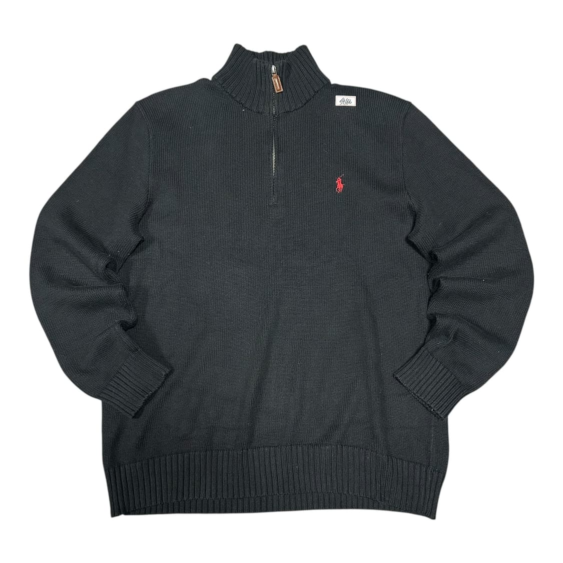 ✨ (바배) 폴로 랄프로렌 블랙 반집업 니트  상품이미지1