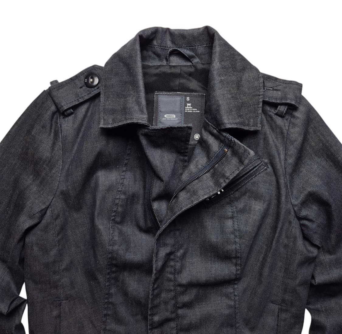 지스타로우 벨티드 데님자켓 상품이미지3