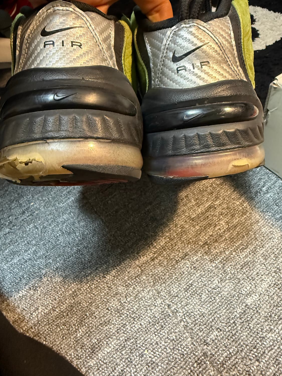 스투시 에어페니2 비비드 그린 앤 블랙 275 상품이미지5