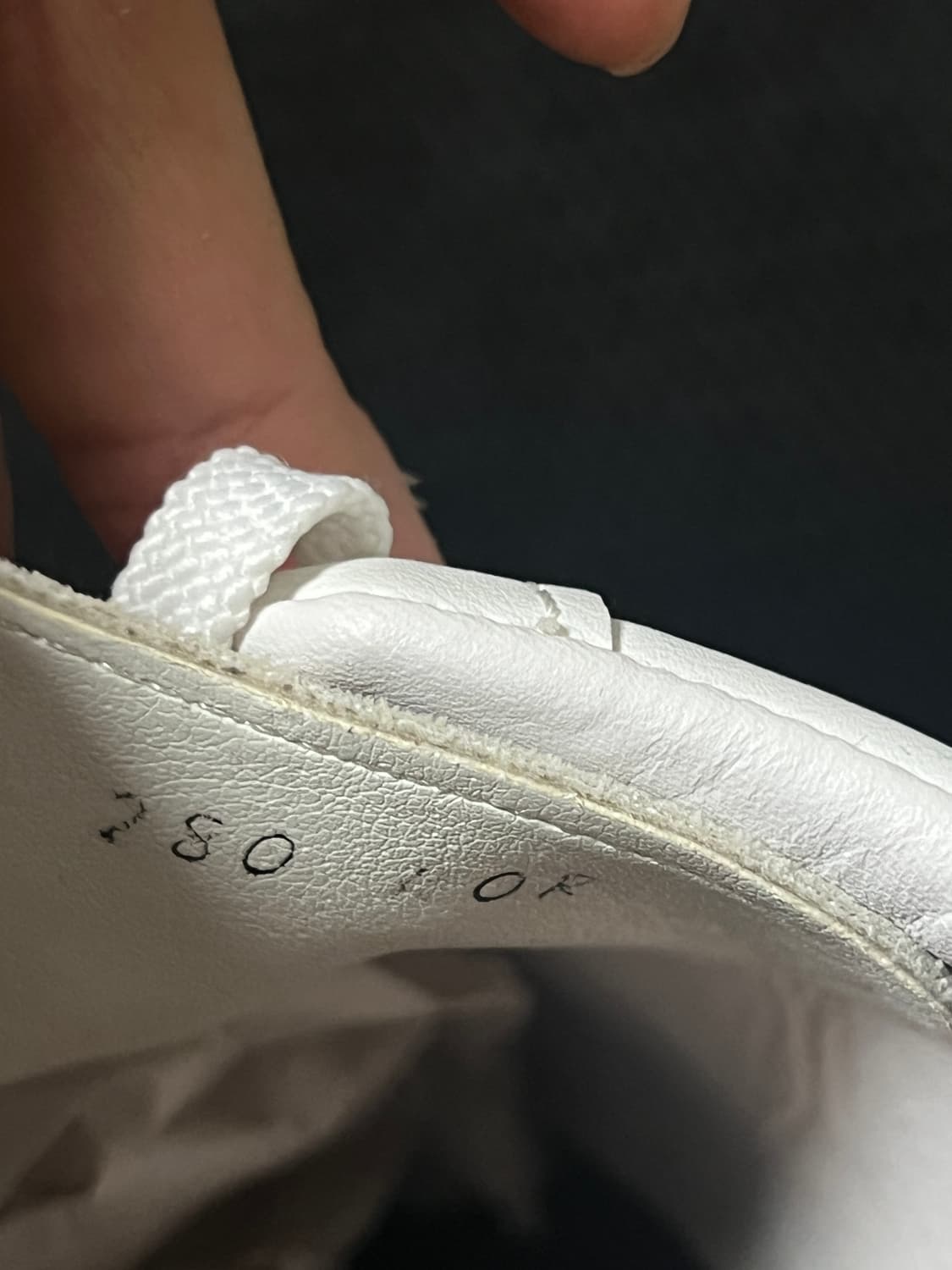 화이트 스웨이드 독일군 스니커즈 280 상품이미지6