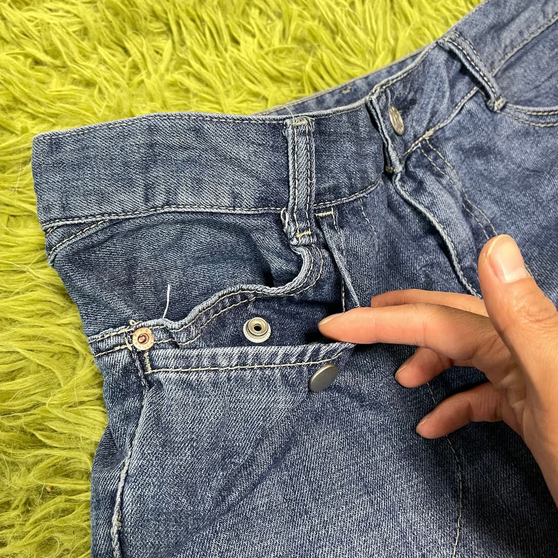 미치코 코시노 부츠컷 데님팬츠 상품이미지4