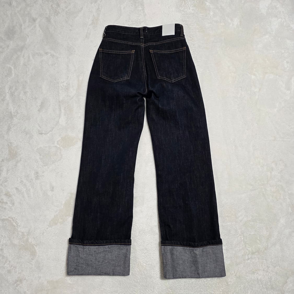 (S)여성 SILVER 롤업 데님 팬츠 상품이미지3